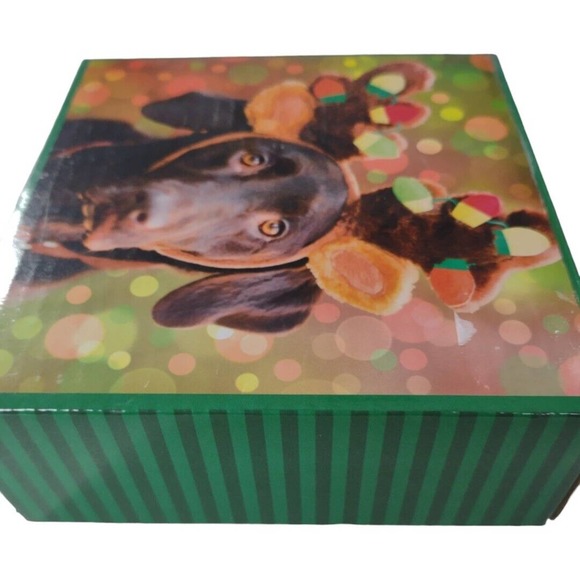 Christmas Chocolate Color Lab Dog 100 Pc Party Puzzle Family Game Craft Accent - Picture 6 of 8